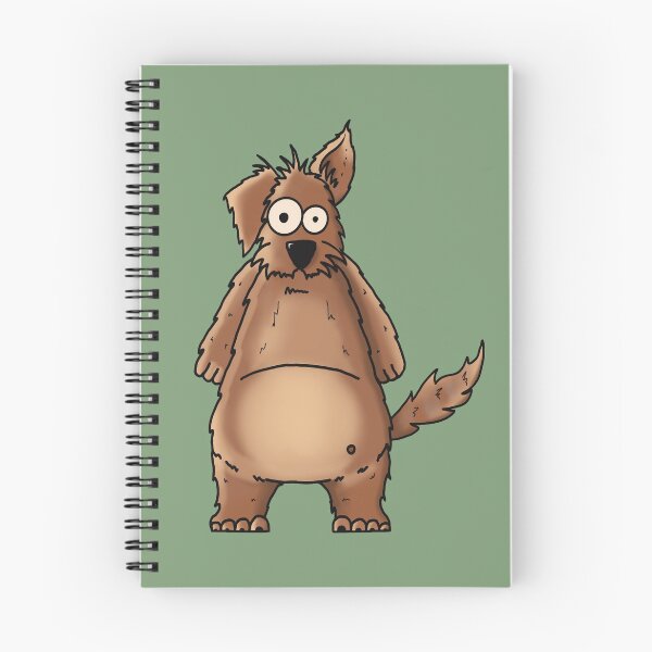 Item preview, Bam Bam the Scruffy Dog: Hand-Drawn Whimsical Pet Portrait designed and sold by Englandbear.