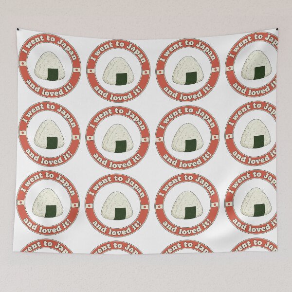 Item preview, Retro Japanese Onigiri/Omusubi Logo - I Went To Japan And Loved It! designed and sold by Studio-MiMi.