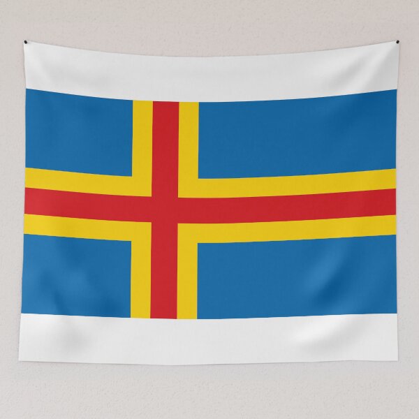 Item preview, Classic Aland Islands Flag - Nordic Cross Pride designed and sold by NTGUILTY.