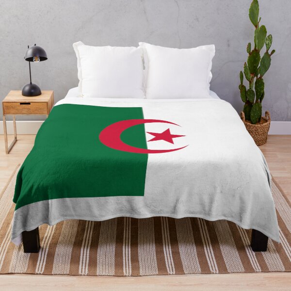 Item preview, Classic Algeria National Flag - People's Democratic Republic of Algeria Pride designed and sold by NTGUILTY.