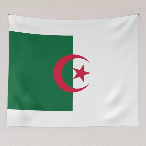 Item preview, Classic Algeria National Flag - People's Democratic Republic of Algeria Pride designed and sold by NTGUILTY.