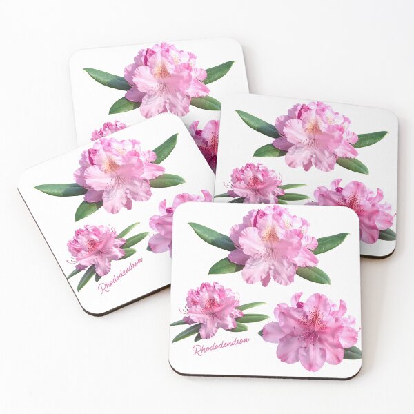 Item preview, Appalachia Pink Rhododendron Photo Set designed and sold by MoreWaterThanBlood.