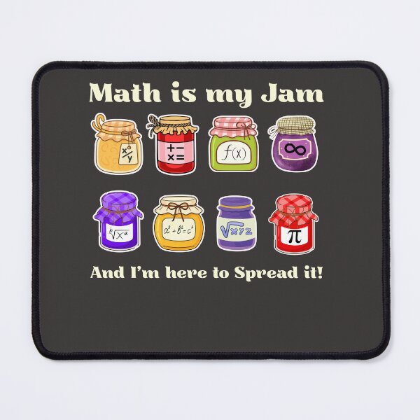 Item preview, Math is my JAM, Funny Math T-Shirt designed and sold by Mogale-Hill.