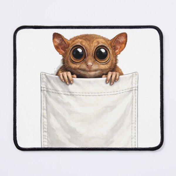 Item preview, Cute Pocket Creature Peeking Out designed and sold by RØNI AI.