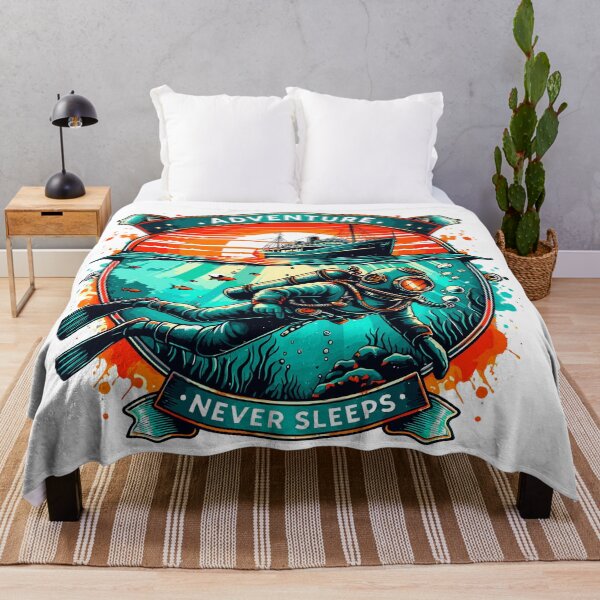 Item preview, Design The Adventure Never Sleeps designed and sold by EzequielBC.