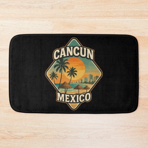 Item preview, Cancun Mexico Retro Vintage Travel designed and sold by TomFrontierArt.