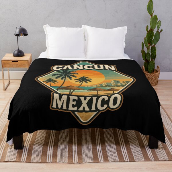 Item preview, Cancun Mexico Retro Vintage Travel designed and sold by TomFrontierArt.