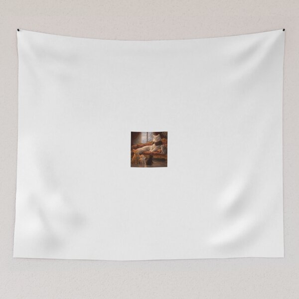 Item preview, Royal White Cat Tsarina – Aristocratic Vintage Cat Art designed and sold by LovelyCatGalaxy.