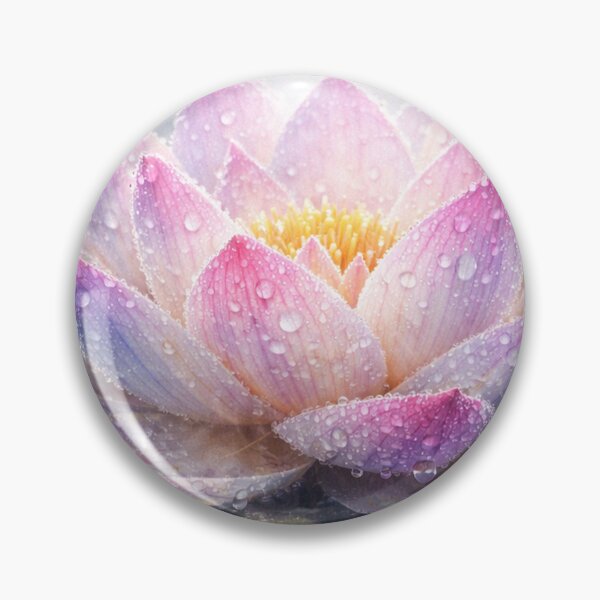 Item preview, Dew-Kissed Fractal Lotus designed and sold by SpicyWind.