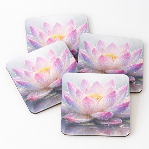 Item preview, Dew-Kissed Fractal Lotus designed and sold by SpicyWind.