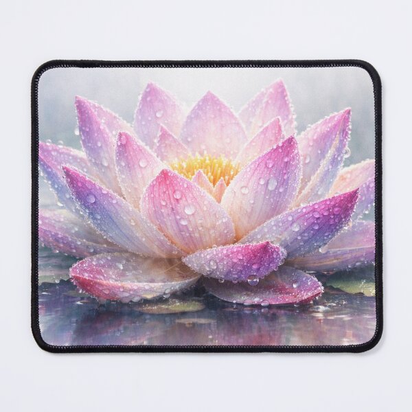 Item preview, Dew-Kissed Fractal Lotus designed and sold by SpicyWind.