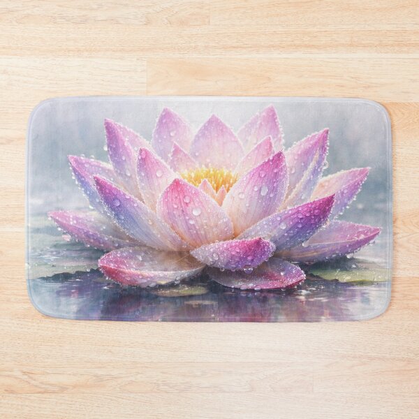 Item preview, Dew-Kissed Fractal Lotus designed and sold by SpicyWind.