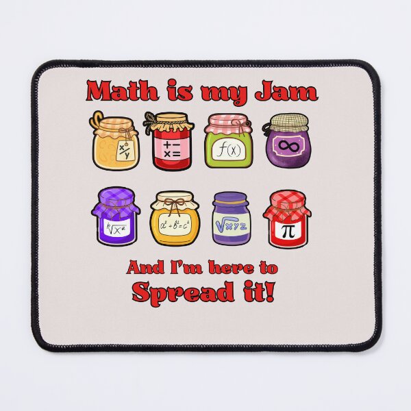 Item preview, Math is my JAM, Funny Math T-Shirt designed and sold by Mogale-Hill.