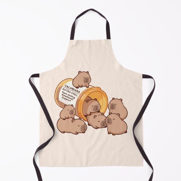 Item preview, Capybara Anti Depressants designed and sold by chillaxcats.