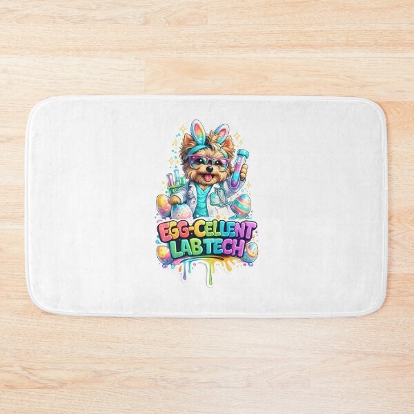 Item preview, Egg-cellent Lab Tech Easter Design – Funny Medical Laboratory Technician Bunny Gift designed and sold by ClinicalHubs.