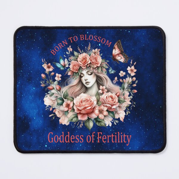 Item preview, Born to Blossom — Goddess of Fertility & Abundant Growth designed and sold by MysticOzzy.