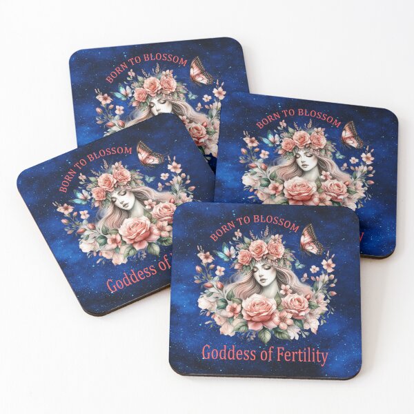 Item preview, Born to Blossom — Goddess of Fertility & Abundant Growth designed and sold by MysticOzzy.