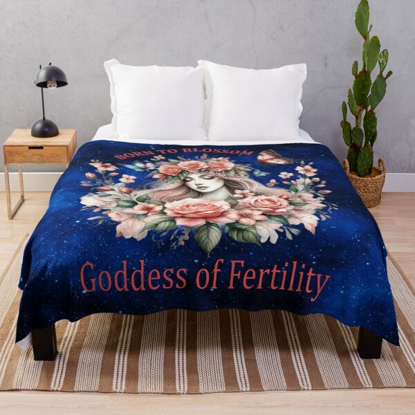 Item preview, Born to Blossom — Goddess of Fertility & Abundant Growth designed and sold by MysticOzzy.