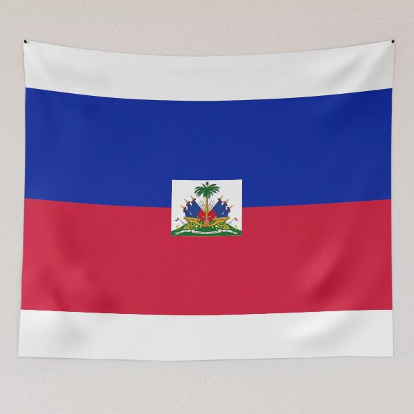 Item preview, Classic Haiti National Flag - Republic of Haiti Pride designed and sold by NTGUILTY.
