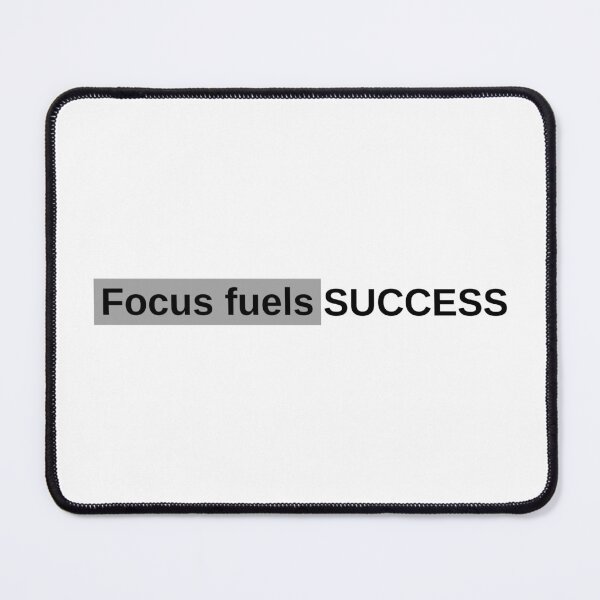 Item preview, Focus Fuels Success | Modern Asymmetrical Quote Design designed and sold by DRIP.exe.