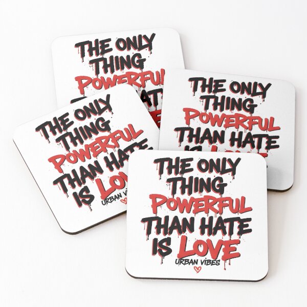 Item preview, The Only Thing More Powerful Than Hate Is Love designed and sold by Uglyandcute.