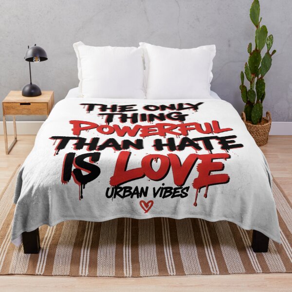Item preview, The Only Thing More Powerful Than Hate Is Love designed and sold by Uglyandcute.