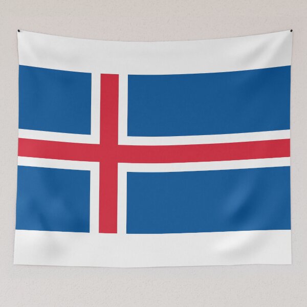 Item preview, Classic Iceland National Flag - Nordic Cross Pride designed and sold by NTGUILTY.