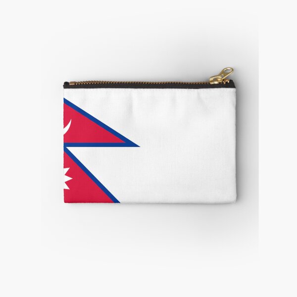Item preview, Classic Nepal National Flag - Unique Non-Rectangular Pride designed and sold by NTGUILTY.