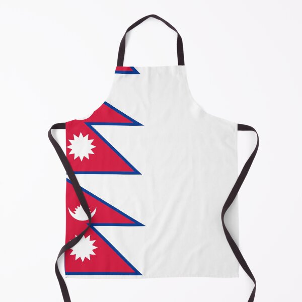 Item preview, Classic Nepal National Flag - Unique Non-Rectangular Pride designed and sold by NTGUILTY.