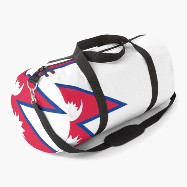 Item preview, Classic Nepal National Flag - Unique Non-Rectangular Pride designed and sold by NTGUILTY.