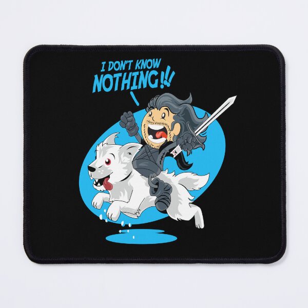 Item preview, Jon Snow – I Don’t Know Nothing Parody Tee designed and sold by MikeMoreArt.