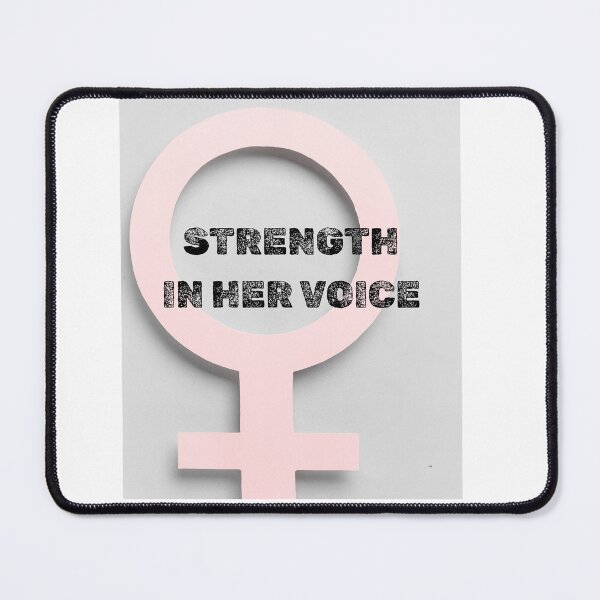 Item preview, Strength In Her Voice • International Women’s Day designed and sold by Yassine SEBA.