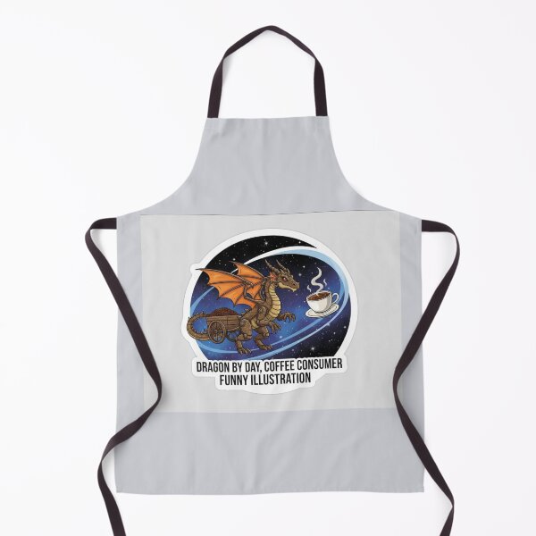 Item preview, Midnight Brew Steampunk Dragon Coffee Fuel Illustration designed and sold by Scro-Ciob-Shop.