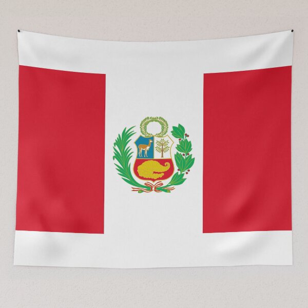 Item preview, Classic Peru National Flag - Peruvian Heritage & Pride designed and sold by NTGUILTY.