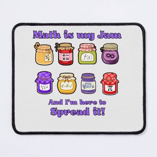 Item preview, Math is my JAM, Funny Math T-Shirt designed and sold by Mogale-Hill.