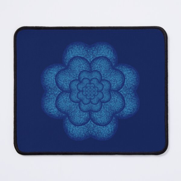 Item preview, "Lazurite" flower made of blue stone hearts designed and sold by Cherevan.