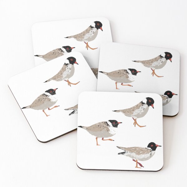 Item preview, Hooded plovers designed and sold by Barbara Botanica Australis.