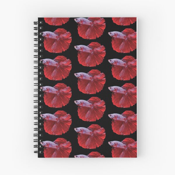 Item preview, purple red beta fish designed and sold by inainart.