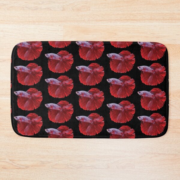 Item preview, purple red beta fish designed and sold by inainart.