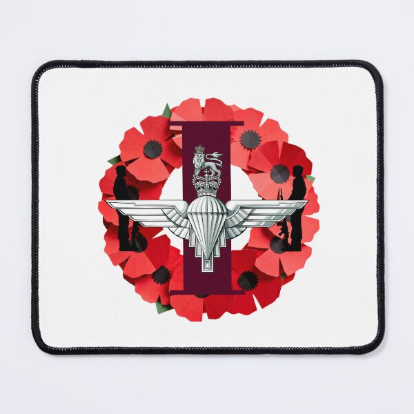 Item preview, 1 Para Parachute Regiment Remembrance Poppy Wreath designed and sold by Bootneckstore.