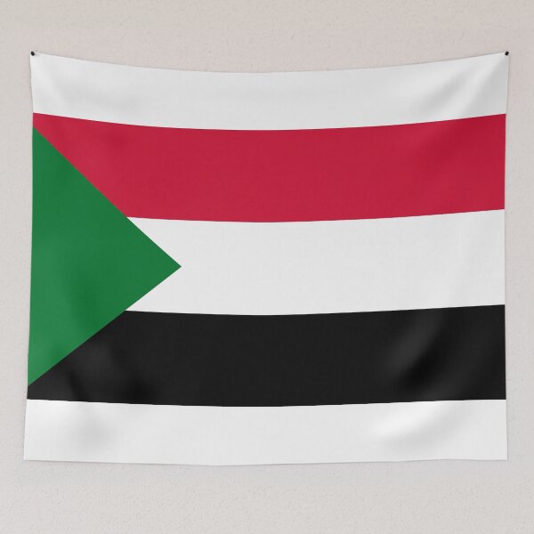 Item preview, Classic Sudan National Flag - Sudanese Heritage & Pride designed and sold by NTGUILTY.