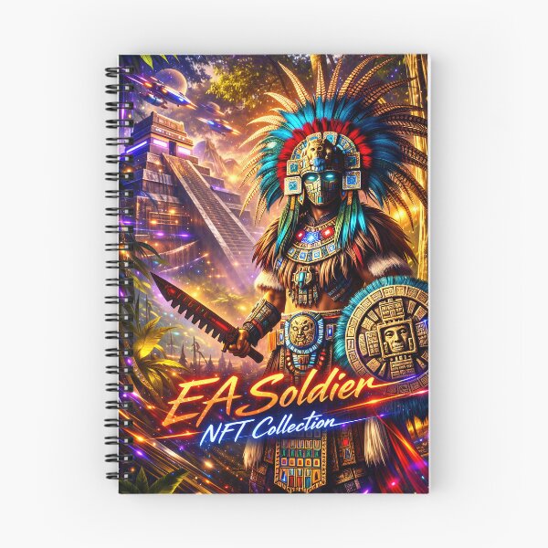 Item preview, Mayan Warrior – Futuristic Art designed and sold by EASNFTCOL.