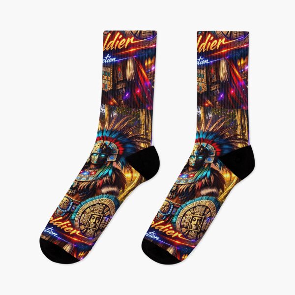 Item preview, Mayan Warrior – Futuristic Art designed and sold by EASNFTCOL.