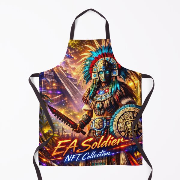 Item preview, Mayan Warrior – Futuristic Art designed and sold by EASNFTCOL.