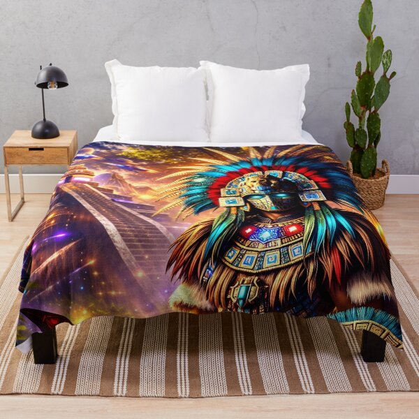 Item preview, Mayan Warrior – Futuristic Art designed and sold by EASNFTCOL.