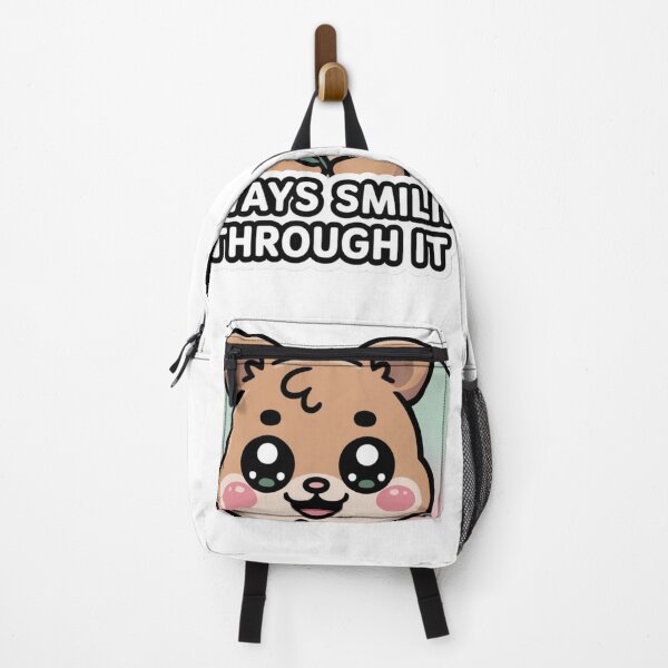 Item preview, Always Smiling Through It - Cute Chibi Quokka Kawaii Sticker designed and sold by Ashley critters.