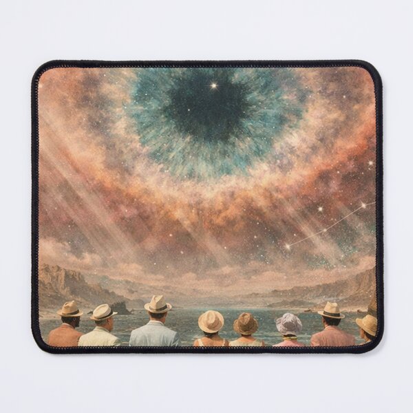 Item preview, Giant Cosmic Eye Over Desert Landscape designed and sold by SassyArtistry.