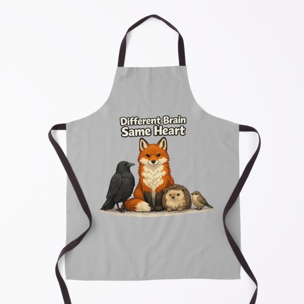 Item preview, Different Brain Same Heart Wildlife Design designed and sold by ChirpInc.