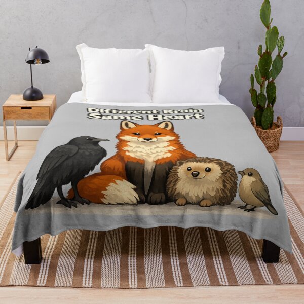 Item preview, Different Brain Same Heart Wildlife Design designed and sold by ChirpInc.