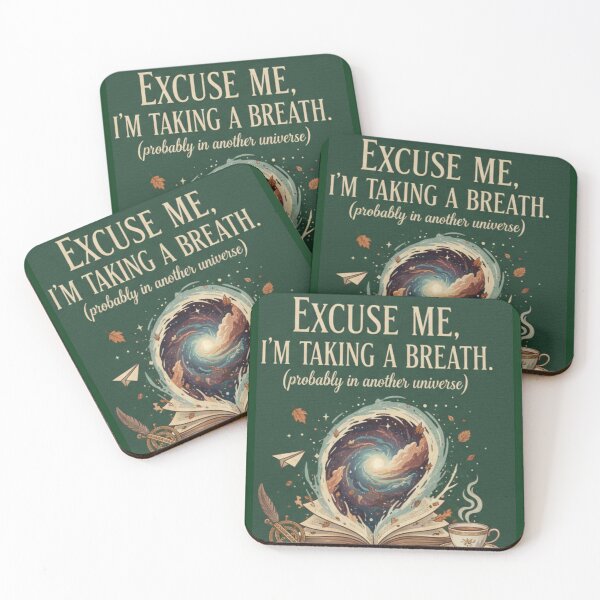 Item preview, Excuse Me Taking Breath Another Universe Book Art designed and sold by Dariusz.K.